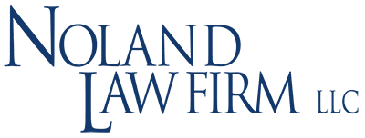 Noland Law Firm, LLC Logo Transparent in Blue